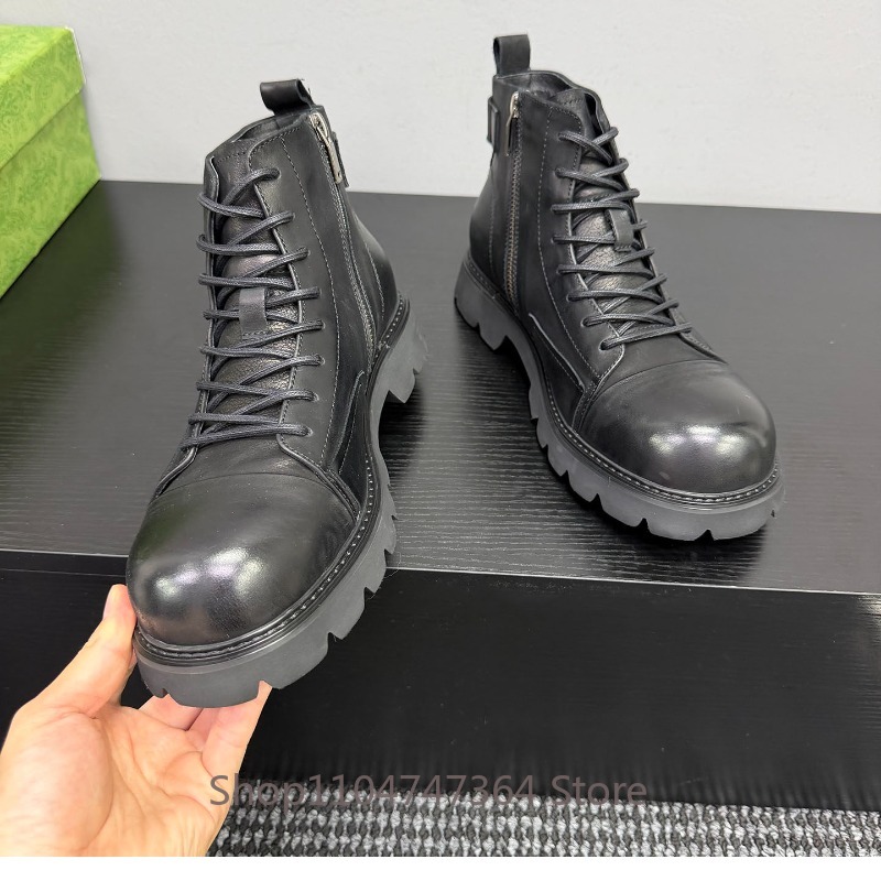 Leatherwork Designs - Męskie buty motocyklowe do użytku na