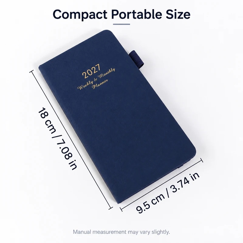 2027 – tygodniowy i miesięczny – Leather Work Diary Covers recenzja i cena