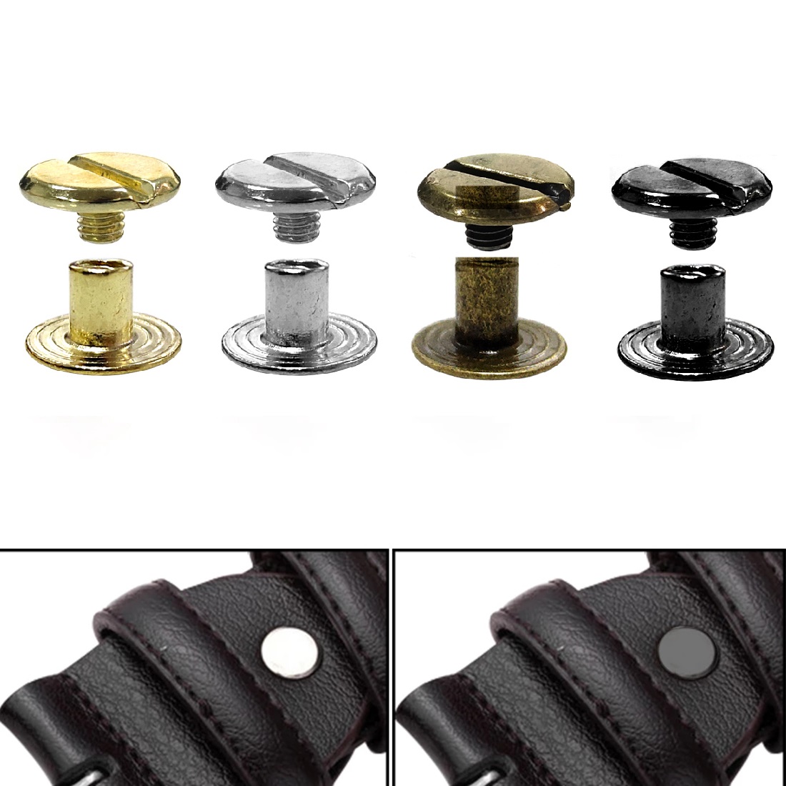 10Pcs Leather Craft Chicago Sc – Rivet Setter Tool recenzja i cena