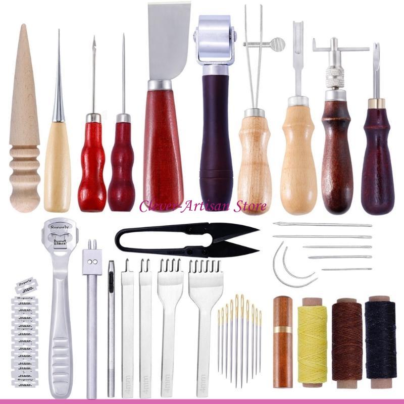 E06B skórzane zestawy narzędzi – Groover Stitching Tool recenzja i cena