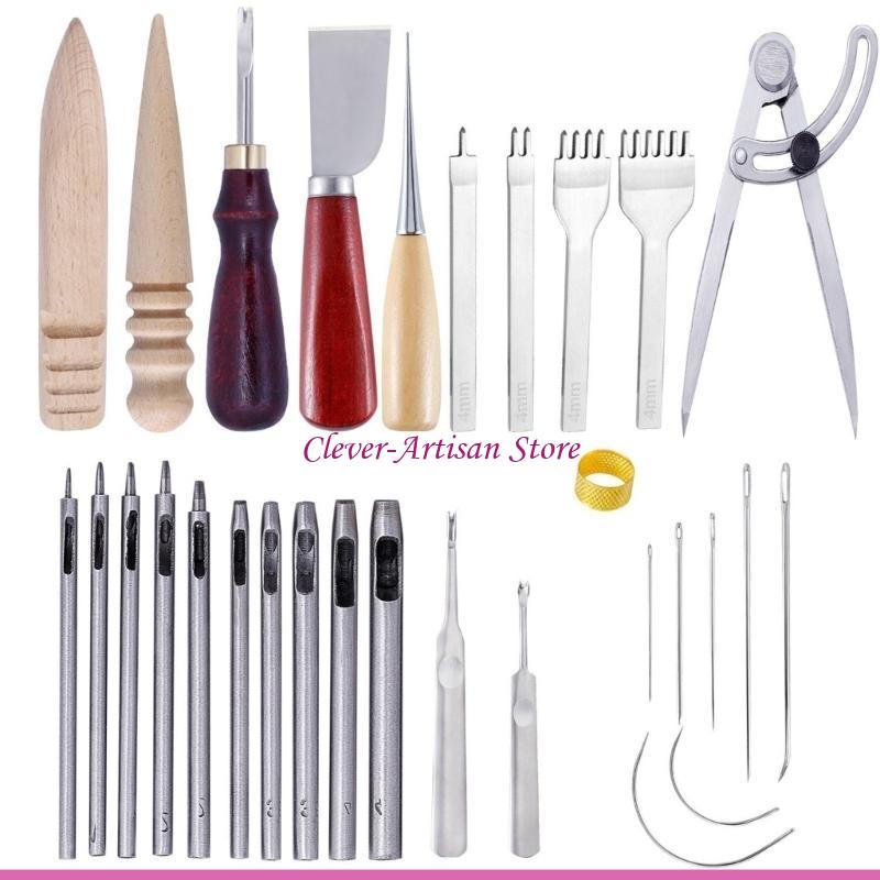 E06B skórzane zestawy narzędzi – Groover Stitching Tool recenzja i cena