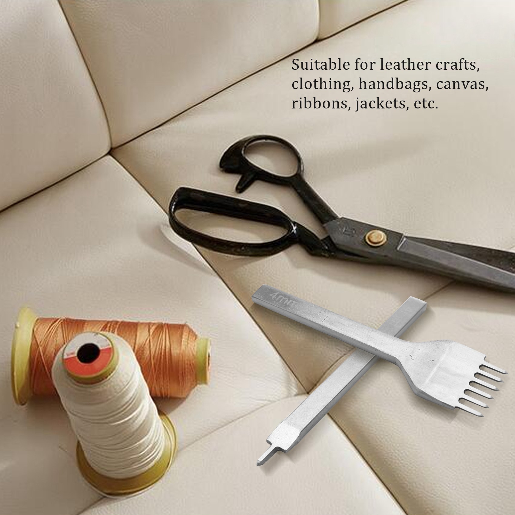 Zestaw dłut do szycia skóry BA – Groover Stitching Tool recenzja i cena